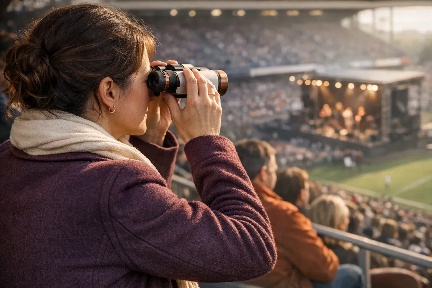 Quelles jumelles pour le spectacle et le stade